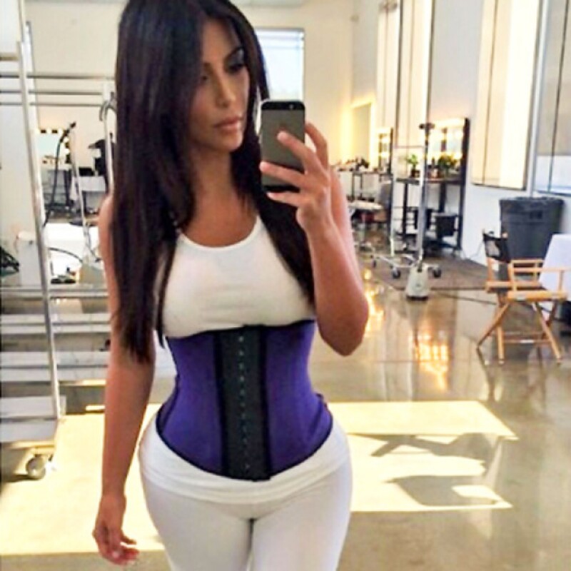 Kim ya había usado estas fajas en el pasado.