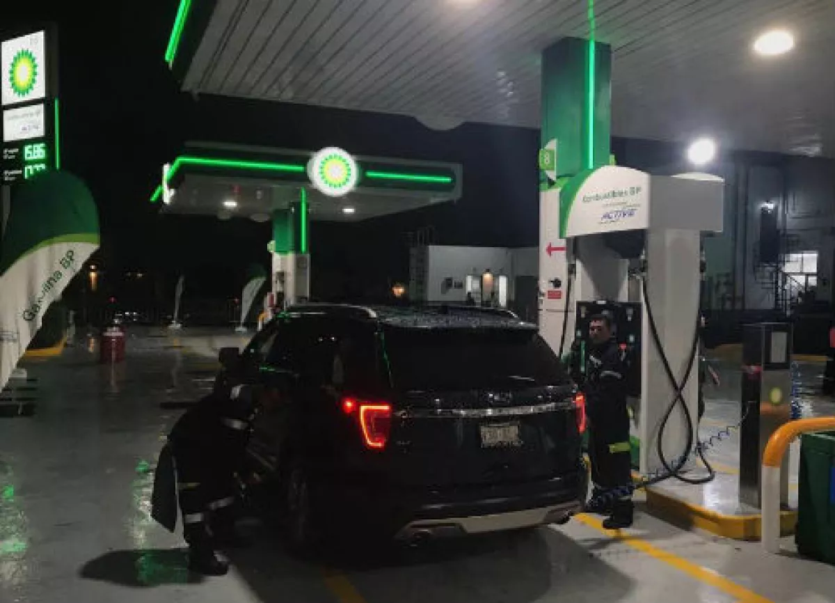 BP gasolinera en M�xico