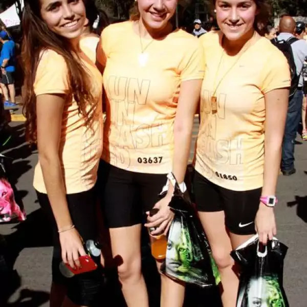 Regina Agueberre, Ary Ampudia y Alejandra Holmes