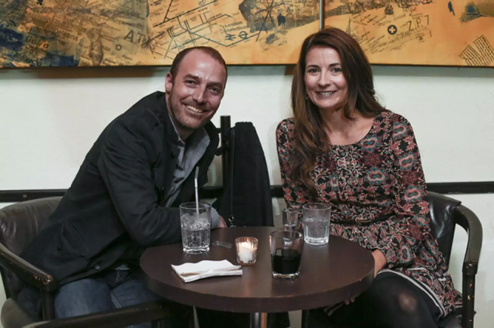 Felipe Navarro y Adriana Treviño