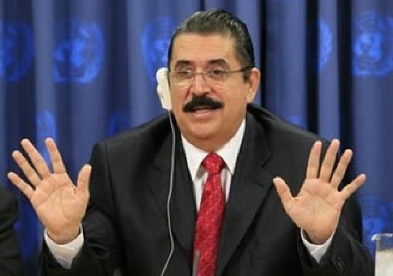 Manuel Zelaya busca un arreglo político. (Foto: AP)
