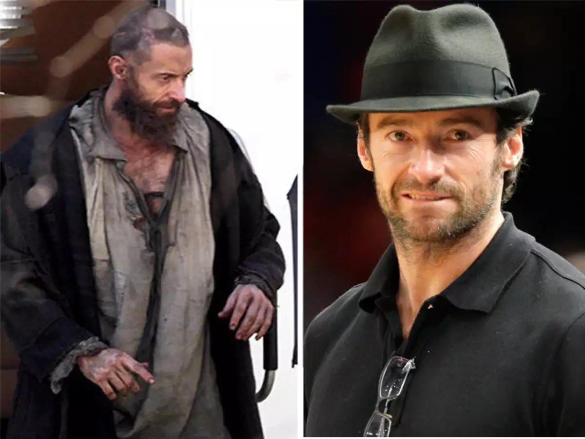 De galán a miserable. Hugh Jackman, a través de Twitter, decidió publicar la primera fotografía oficial de la película Los Miserables, en la que luce irreconocible.