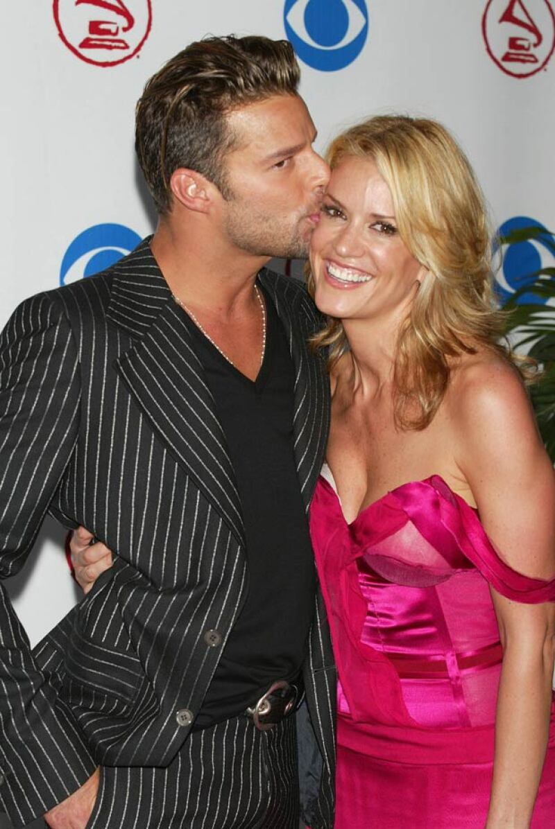La relación de Ricky y Rebecca ha sido una de las más largas del cantante.