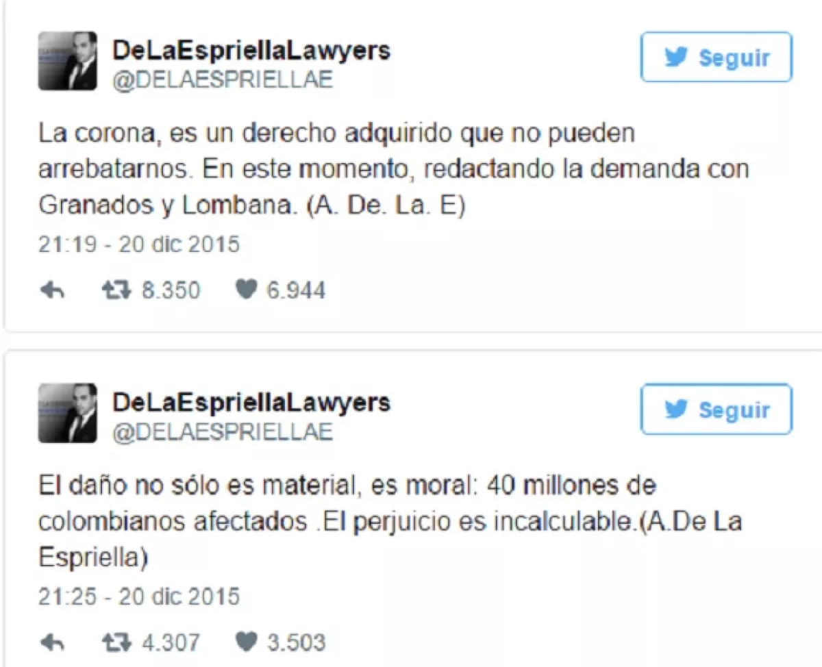 En varios tuits, el bufete de abogados informó que interpondrá una demanda a Miss Universo.