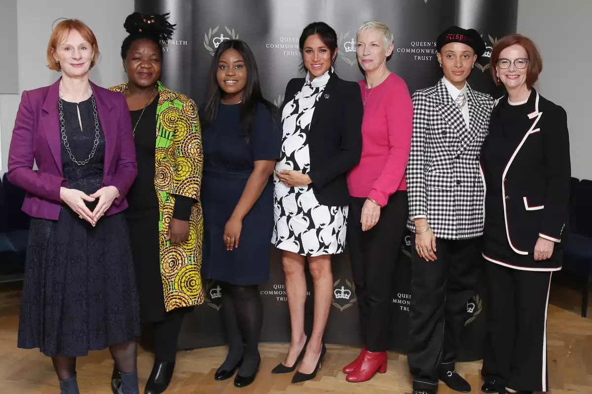 The Duchess Of Sussex Joins A International Women's Day Panel Discussion