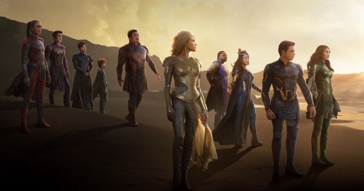 She convinced Salma Hayek to be in “Eternals”