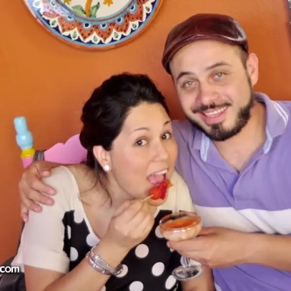Dulce Olguín y Luis Reyes