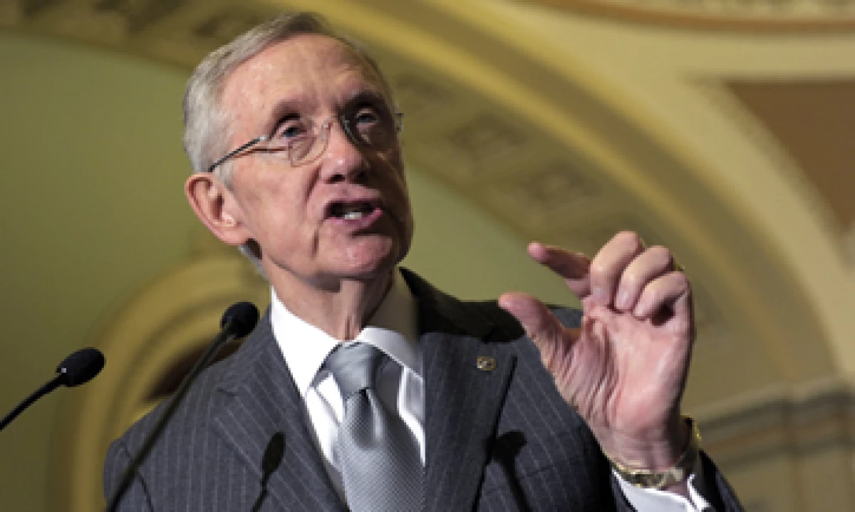 El abismo fiscal es hacia donde parece que vamos, dijo Reid. (Foto: AP)