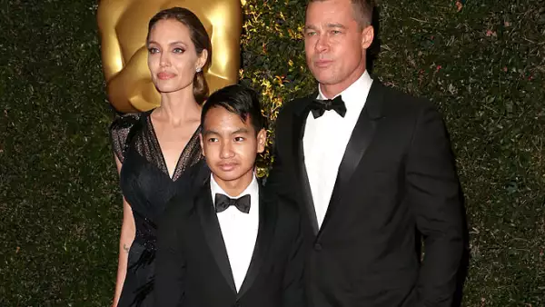 Brad Pitt, Angelina Jolie y Maddox