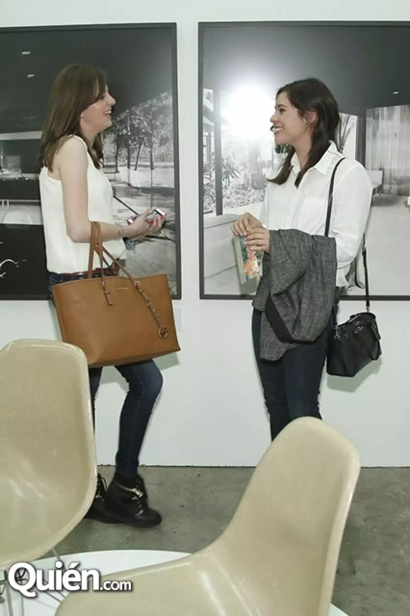 Alejandra Azpiroz y Mariana Rodríguez