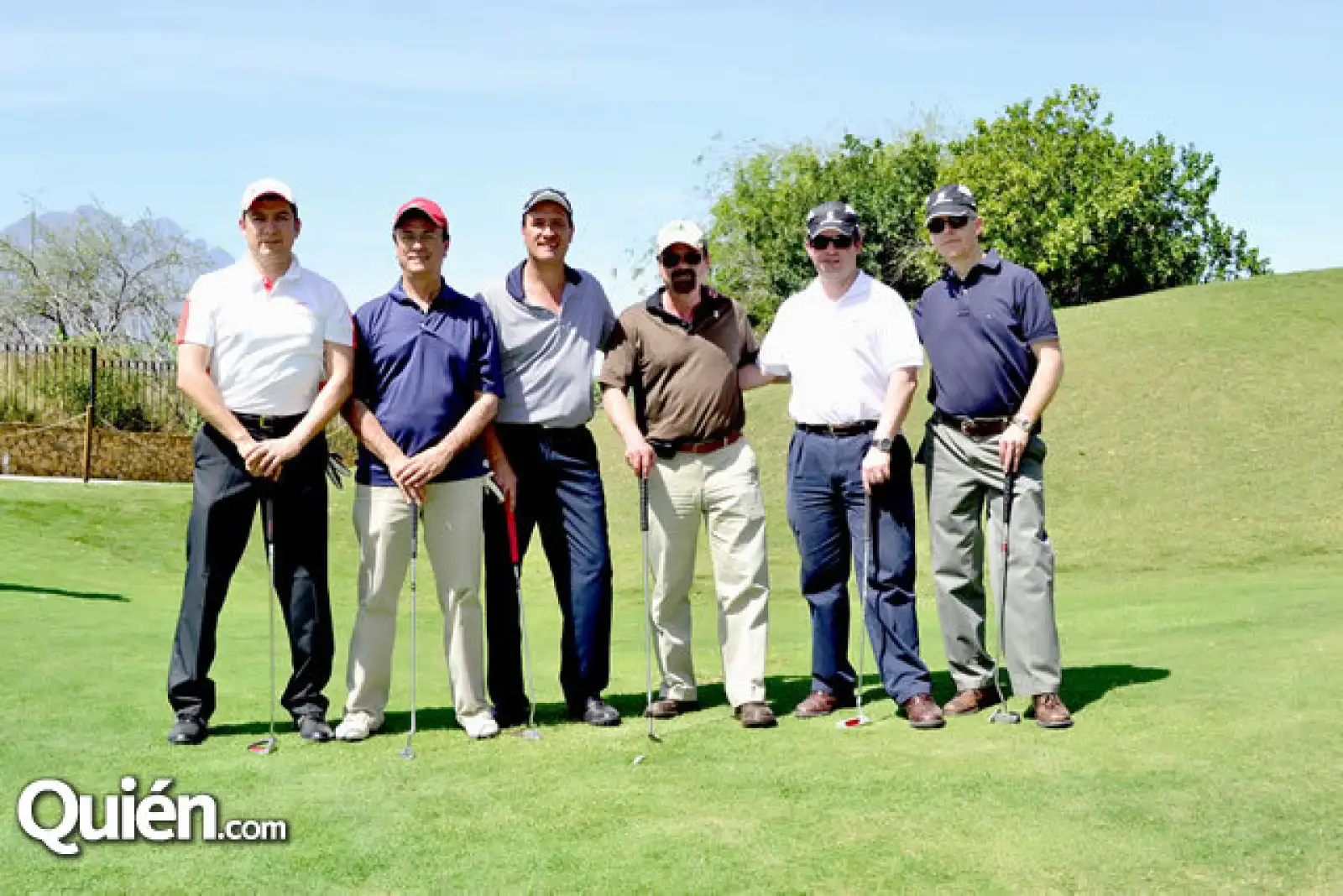 Patricio Gómez, Francisco Garza, Guillermo Wah, Luis Horacio Salinas, Gerardo Dávila y François Lafond