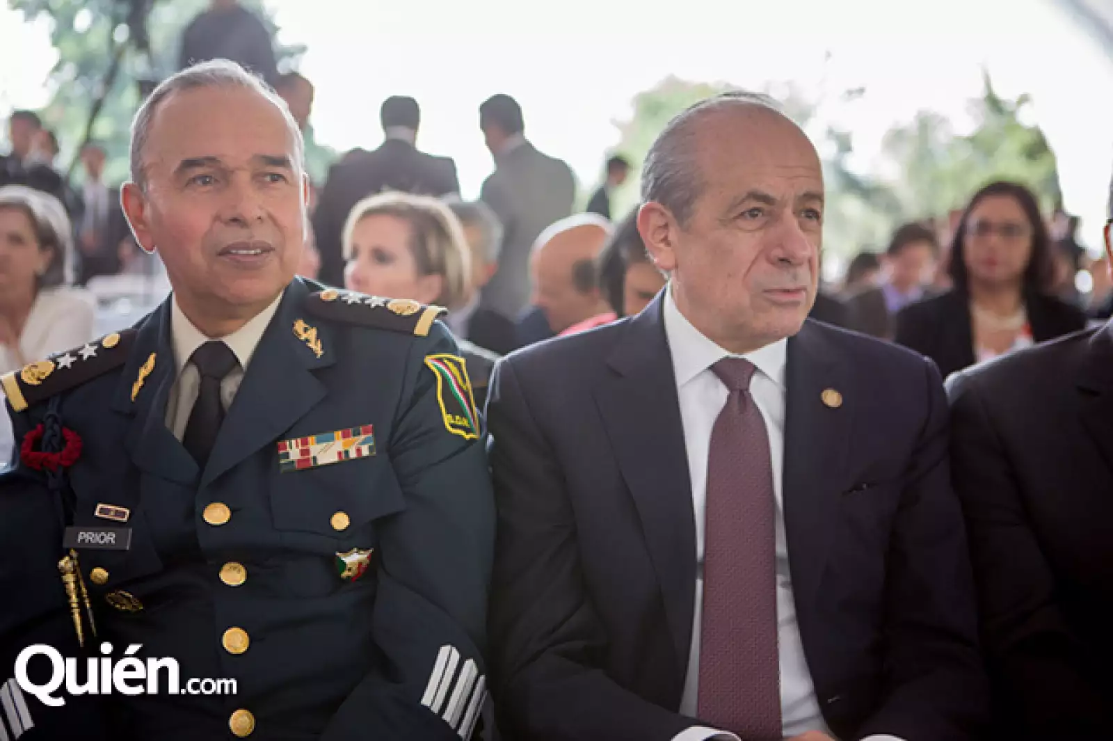 Gral. Ángel Prior y Enrique Fernández