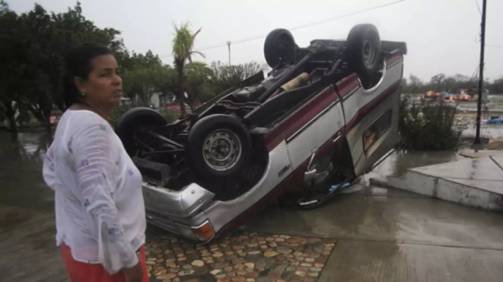 Los daños del huracán Bárbara tras su paso por México