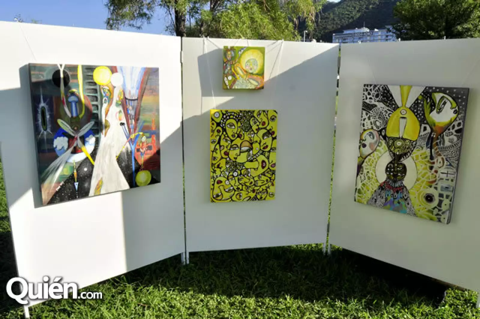 Artistas en el Parque Rufino Tamayo