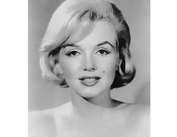 La actriz en enero de 1958.