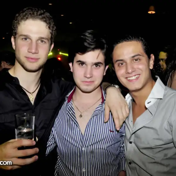 Max Fernández, Carlos Guerra y Alejandro Bezares