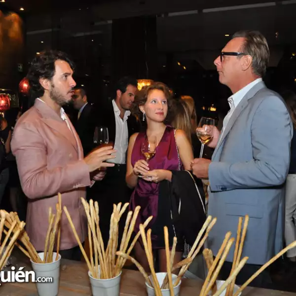 Rolly Pavia con Alice y Massimo Sapaio.