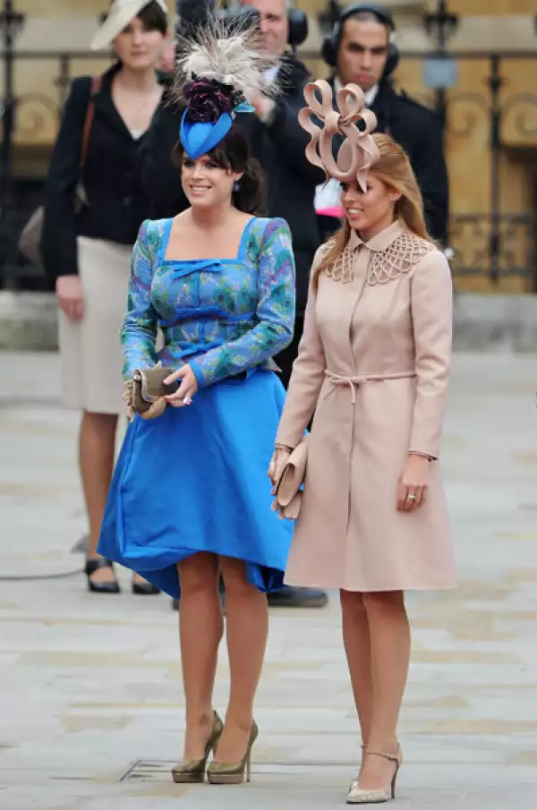 Las princesas de York, Eugenia y Beatriz.