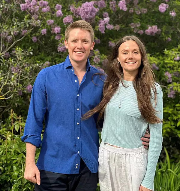Hugh Grovesnor, duque de Westminster y Olivia Henson