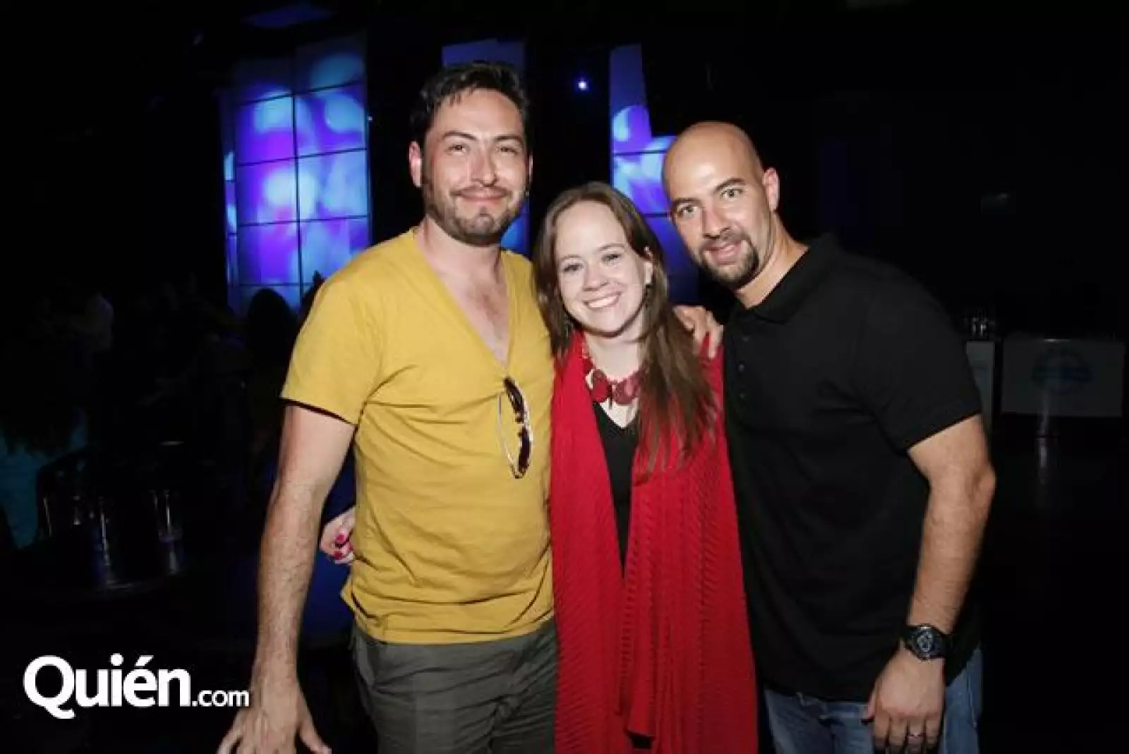 David Lynn,Alejandra Ballina y Mike Contreras