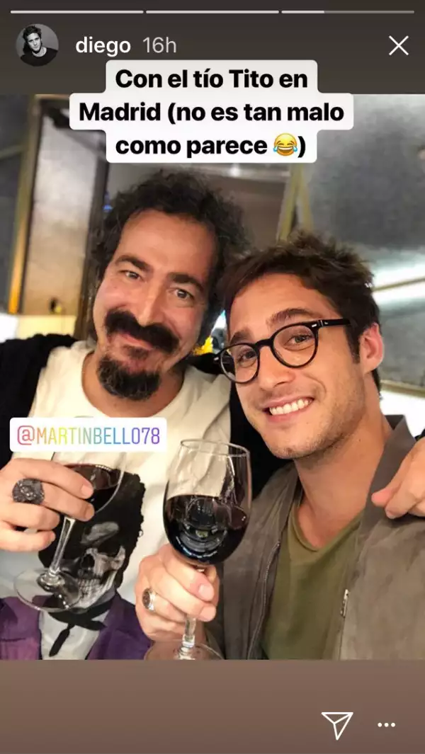 Diego Boneta y Martín Bello