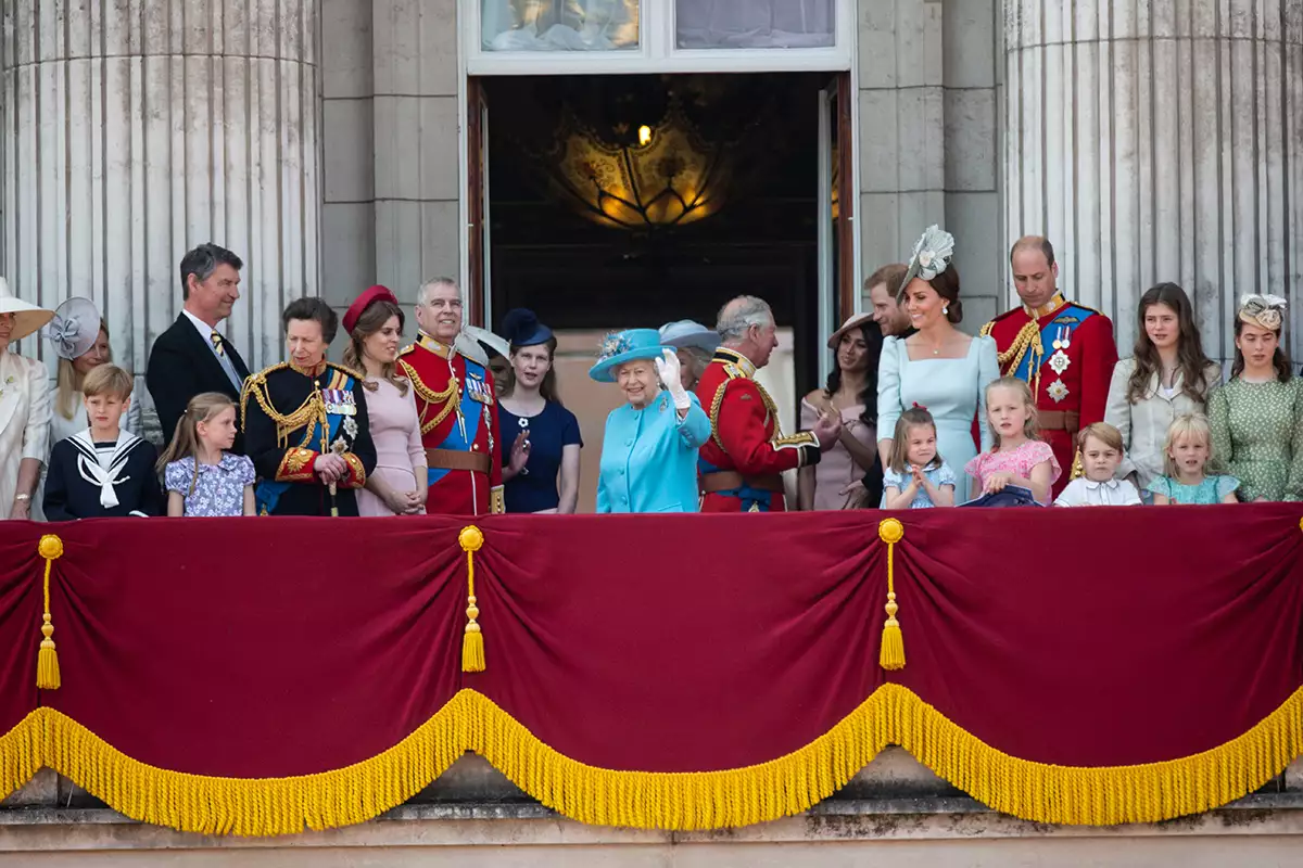 Trooping the Colour ceremony, London, UK - 09 Jun 2018