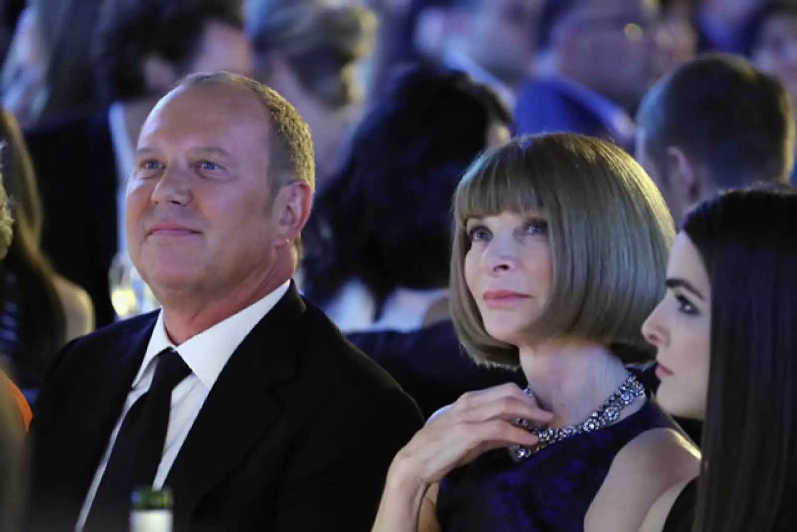 Michael Kors y Anna Wintour.
