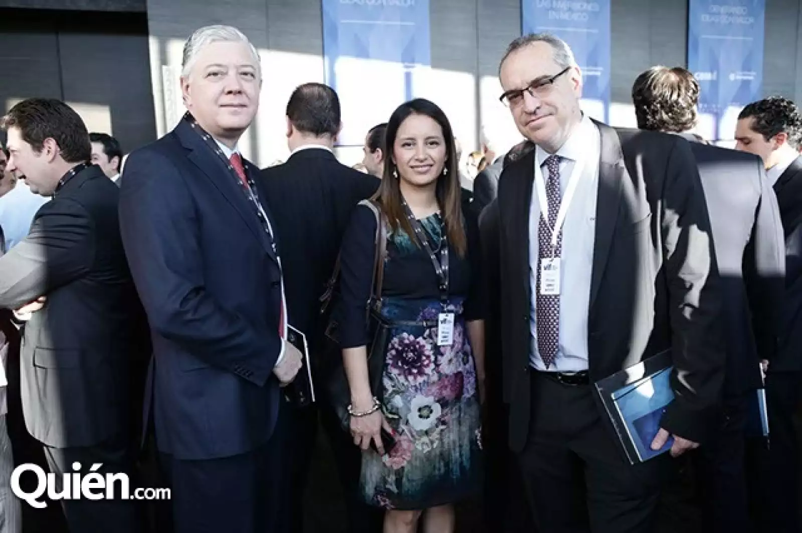 Guillermo Beguerisse, Claudia García y Felipe Watson