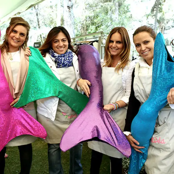 Marilinda Serio, Jimena Carrosa, Rebeca Moisés y Valeria Giovanini