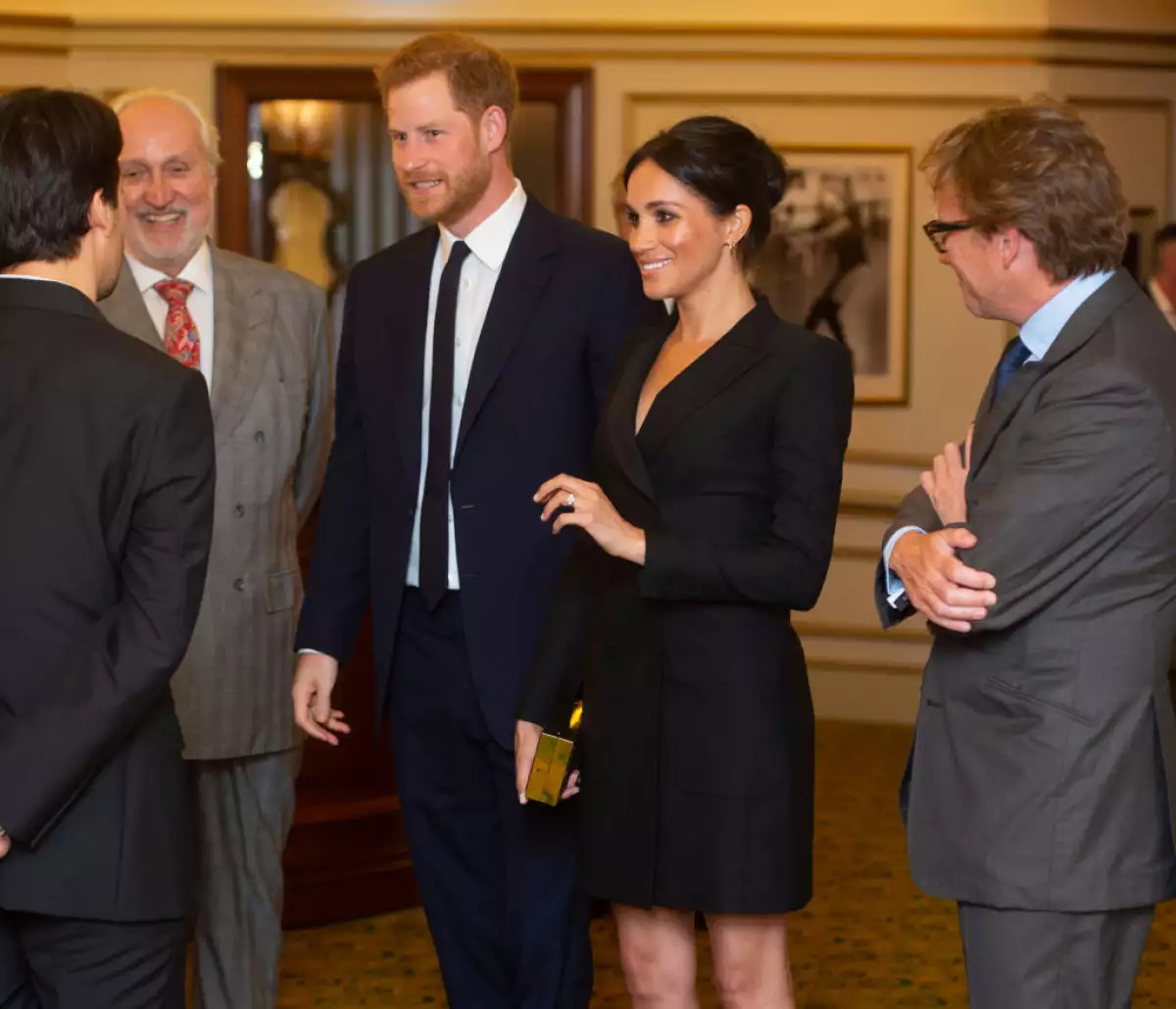 Meghan Markle y el príncipe Harry 