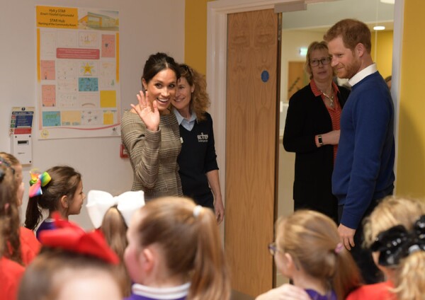 Prince Harry and Meghan Markle visit Cardiff, Wales, UK - 18 Jan 2018