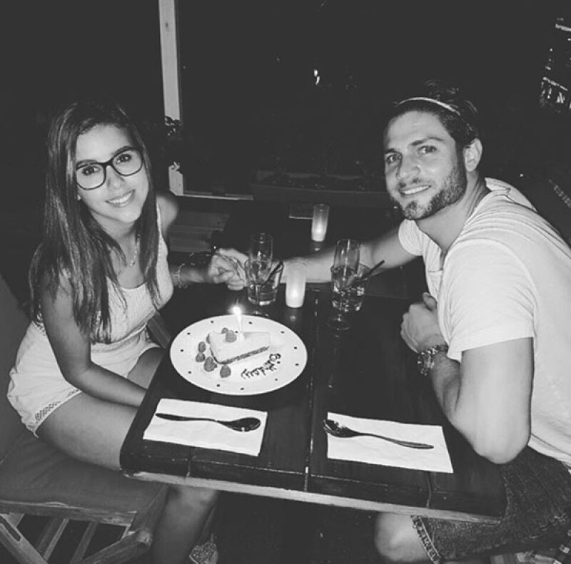 Después de la obra, celebraron con una cena.