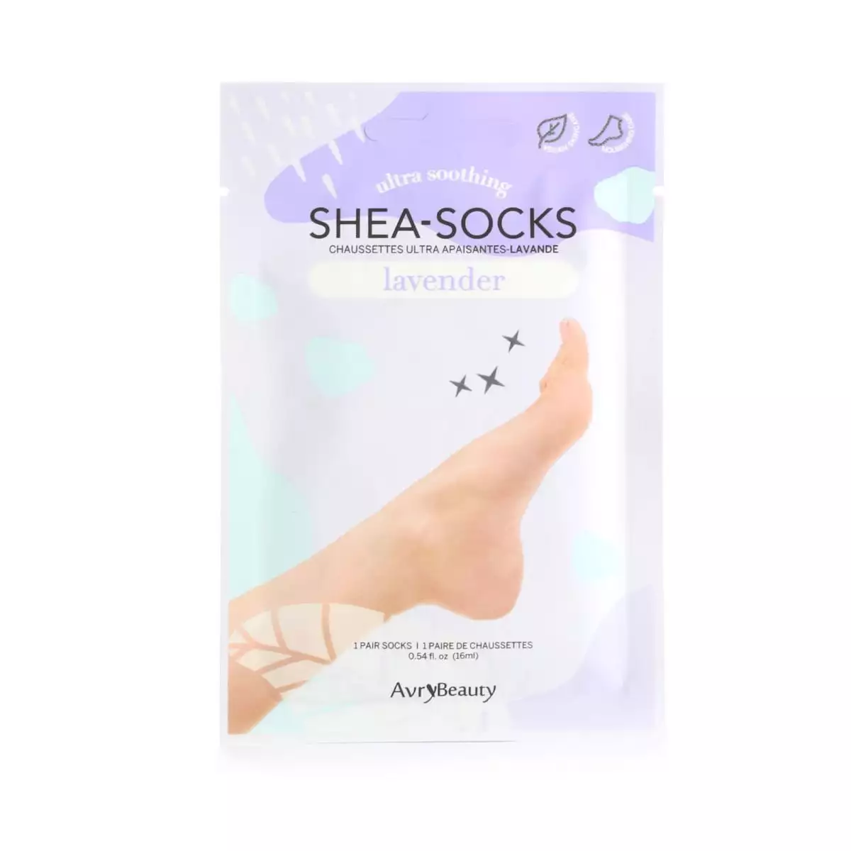 Mascarilla para pies hidratante