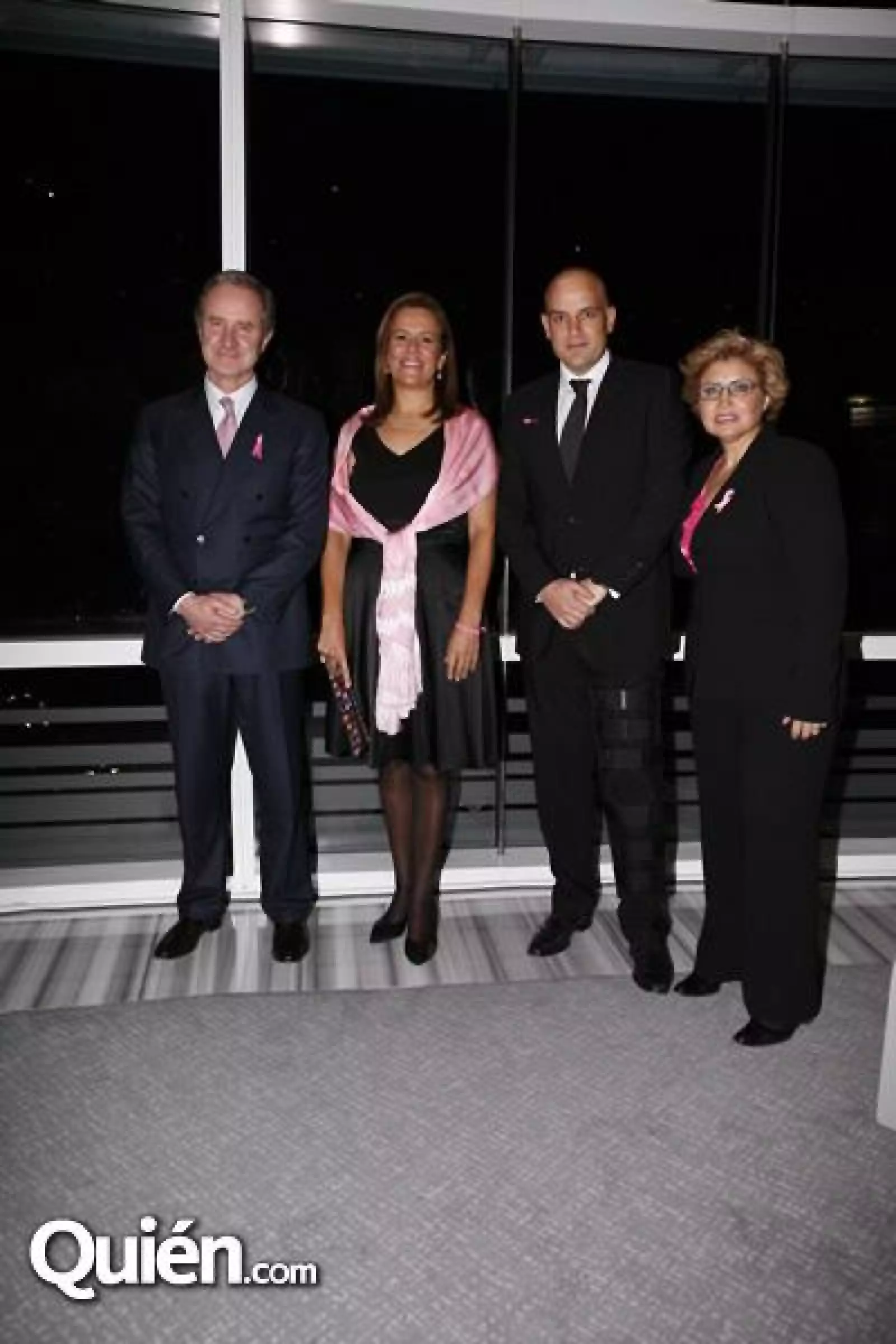 Fabritzio Freda,Margarita Zavala,Manuel Rivera y Rossana Fuentes Berain