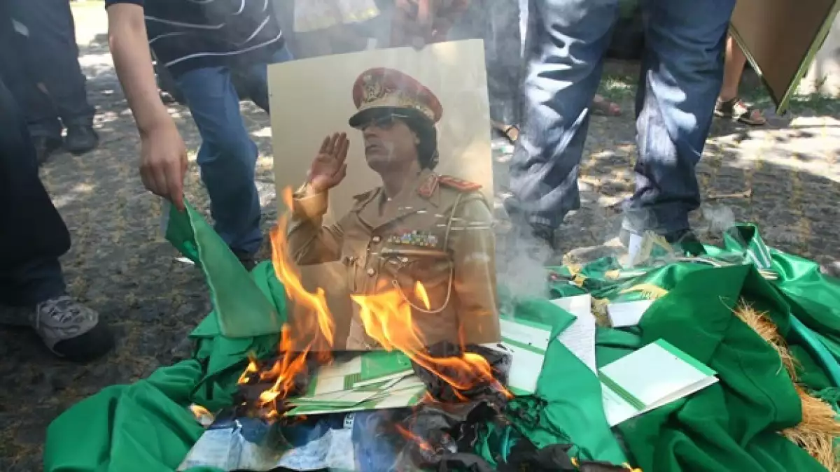 Libia - Gadhafi - caída