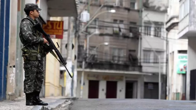 Brasil huelga policía Ejército