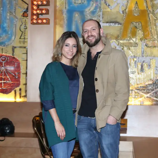 Michelle Aubert y Roberto del Río