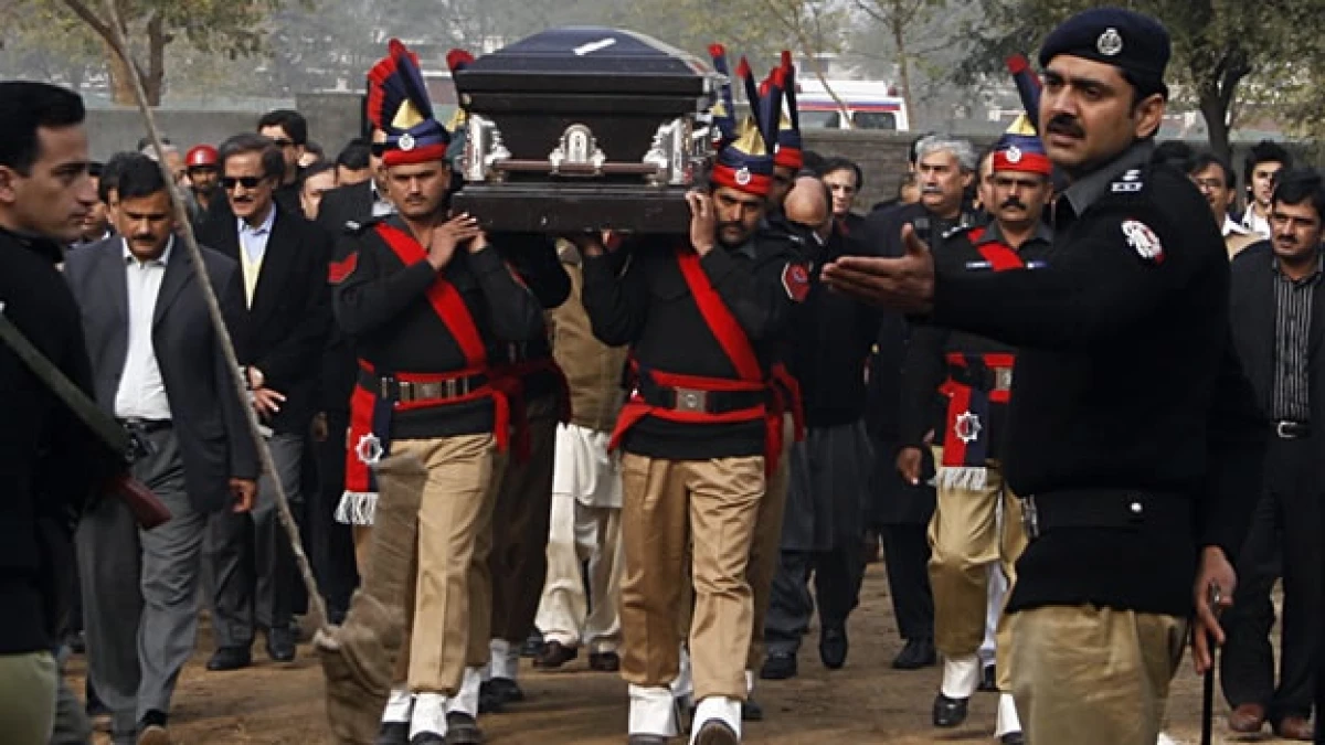 funeral del gobernador de punjab