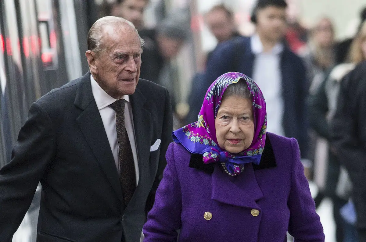 Queen Elizabeth II Arrives At King's Lynn Station