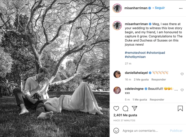 Meghan Markle y el príncipe Harry