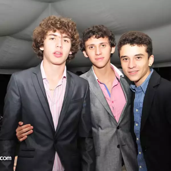 Mario Álfaro, Saúl Barba y Luis Rojas