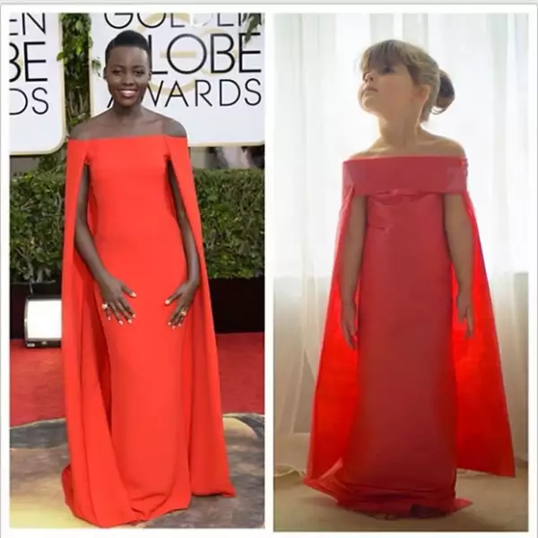 Mayhem en el `Ralph Lauren´ de Lupita Nyong´o.