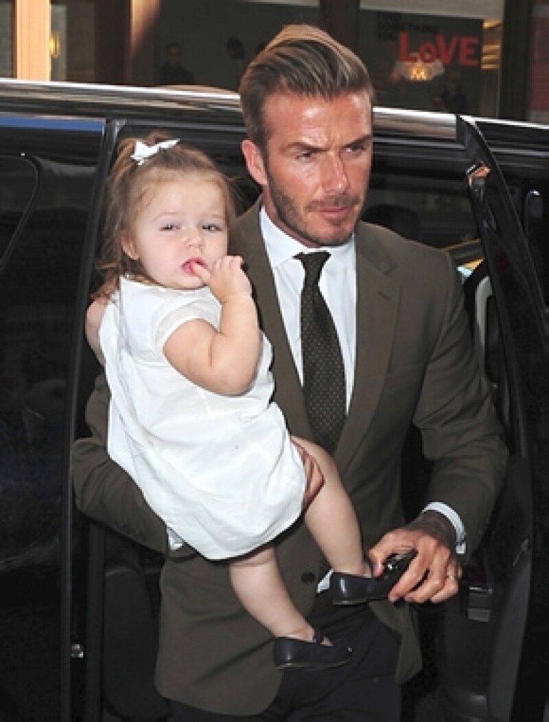 Aquí David con Harper en septiembre pasado.