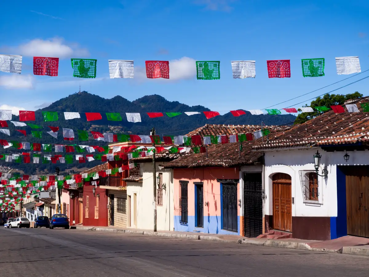 San Cristobal de las Casas viviendas mexicanas