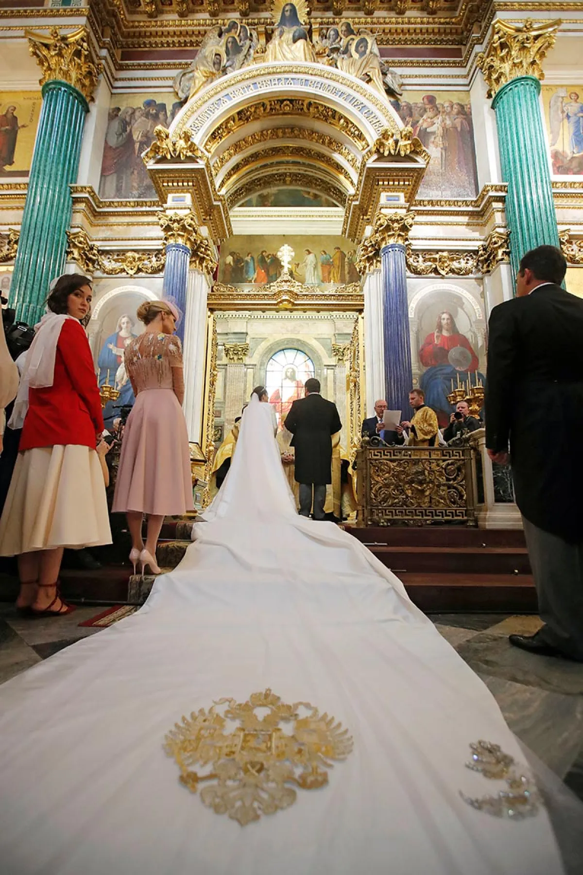 Gran Duque George Mikhailovich Romanov y Victoria Romanovna Bettarini