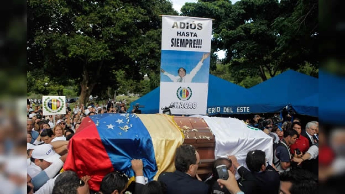 Carlos Andrés Pérez-entierro