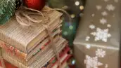 Gifts,And,Books,Under,Christmas,Tree.,Boxing,Day.
