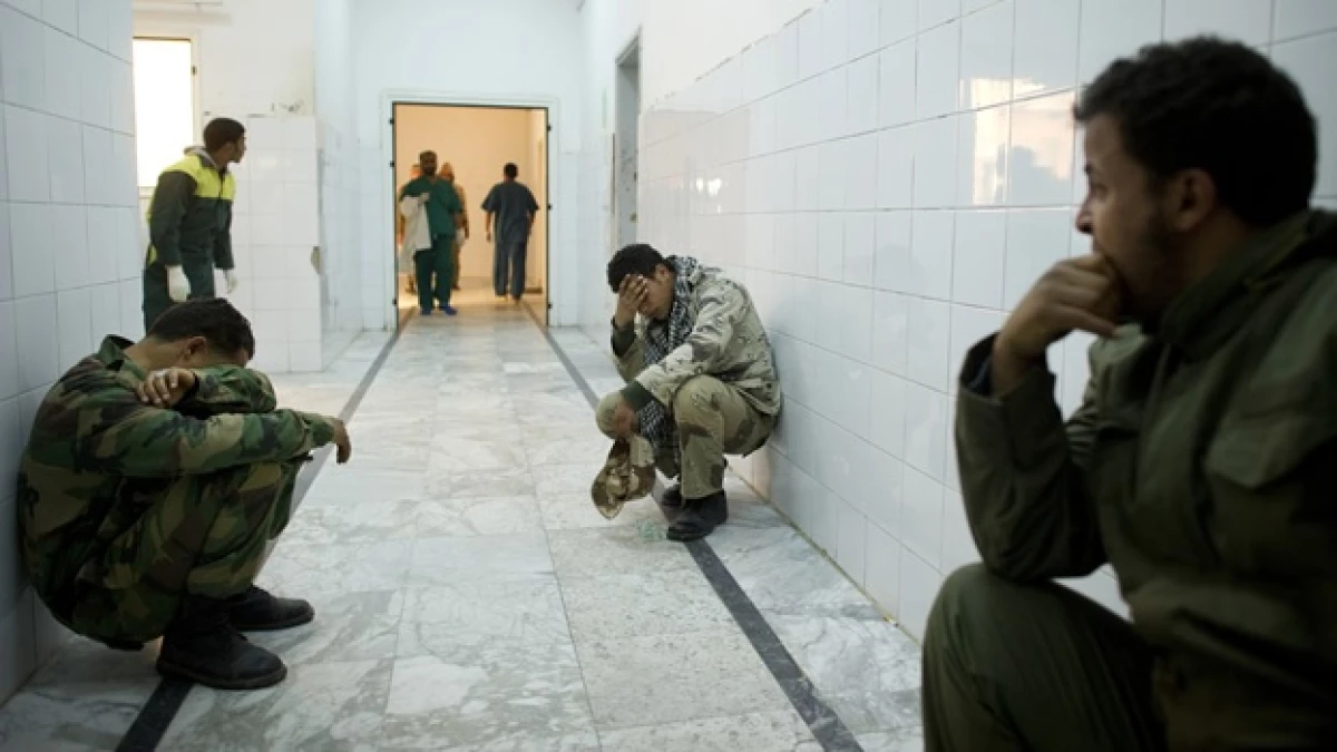 Rebeldes en hospital tras ataque aéreo