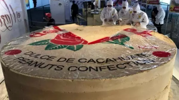Dulces de la Rosa historia (imagen de la fábrica)