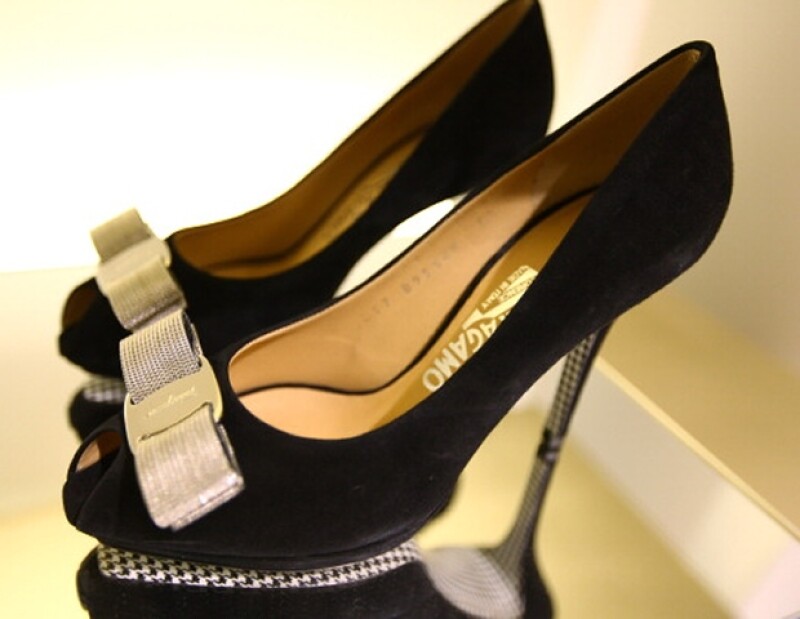 Un par de Salvatore Ferragamo.